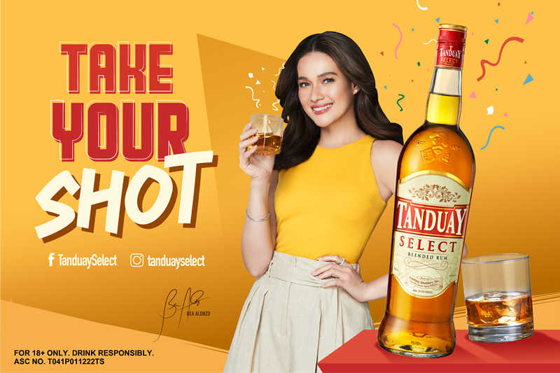 new-tanduay-select-tvc-with-bea-alonzo-invites-you-to-take-your-one-shot-to-make-a-change