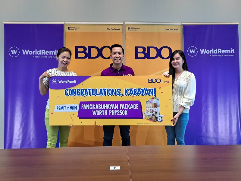 bdo-remit-and-worldremit-support-ofw-beneficiaries-by-giving-away-dream-businesses