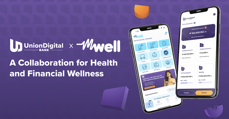 uniondigital-bank-and-metro-pacific-investment-corporations-digital-healthcare-arm-mwell-join-forces-to-drive-health-and-financial-wellness