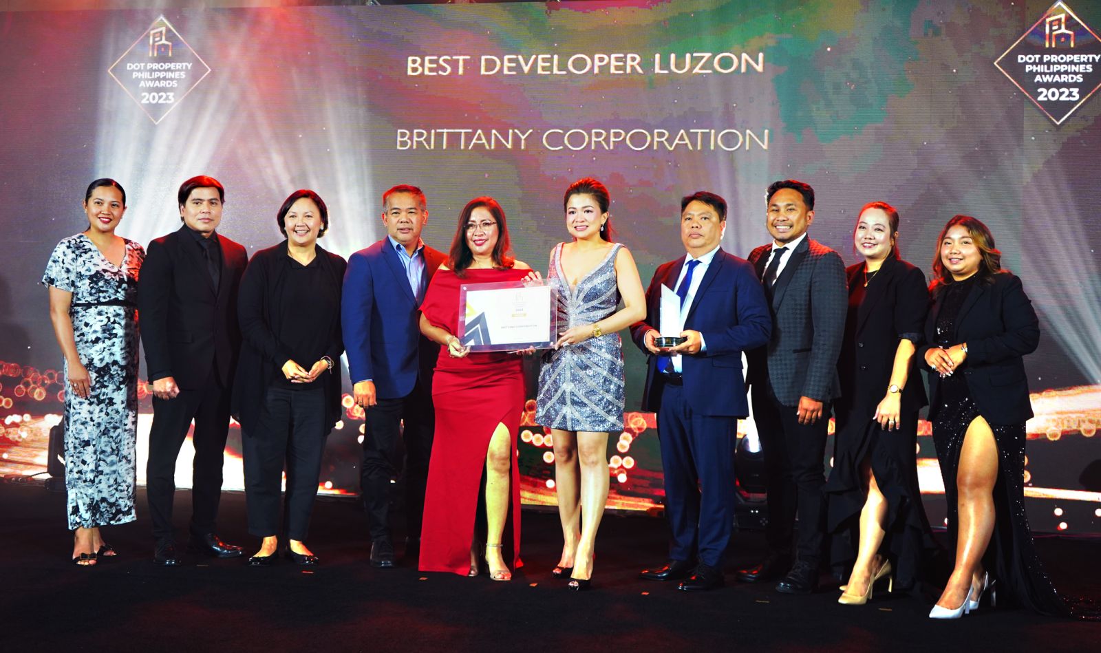 brittany-corporation-bags-best-developer-luzon-award-at-dot-property-philippines-awards-2023